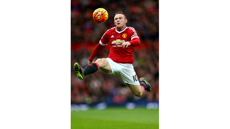135/218 Wayne Rooney, Old Trafford Manchester 2015