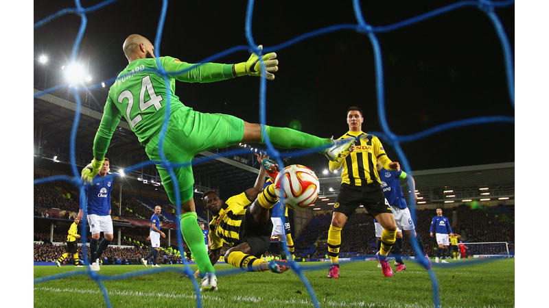 126/218 Everton v BSC Young Boys February 2015