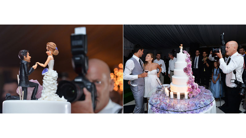 37/112 Hard at work shooting the wedding cake for Novak and Jelena