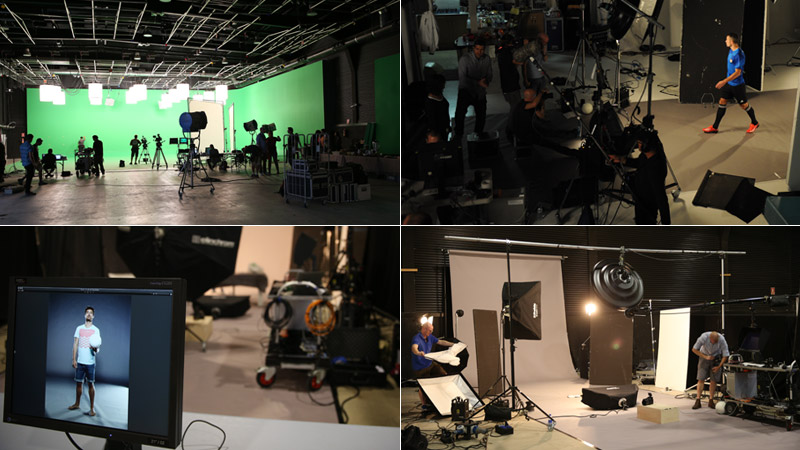 44/112 Various studio set ups during shooting of the 2014  World Cup Pepsi Campaign