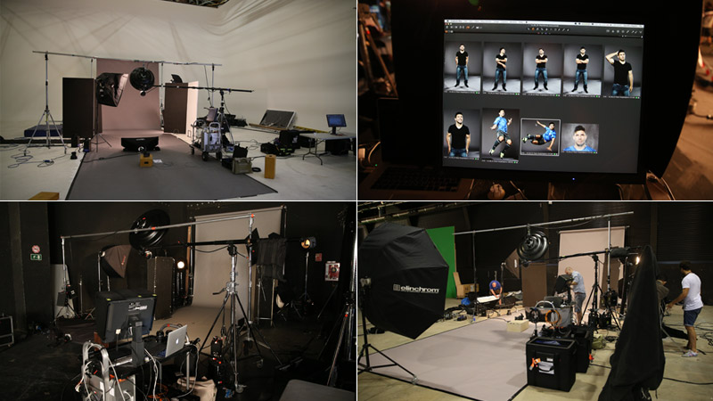 45/112 Various studio set ups during shooting of the 2014  World Cup Pepsi Campaign
