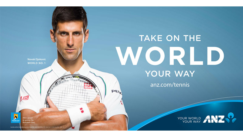 60/172 Novak Djokovic for ANZ Australia, 2015