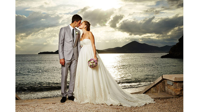 1/41 Novak and Jelena Djokovic, Montenegro 2014