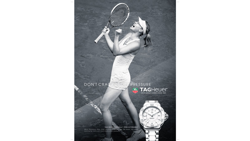 74/172 Maria Sharapova for TAG Heuer
