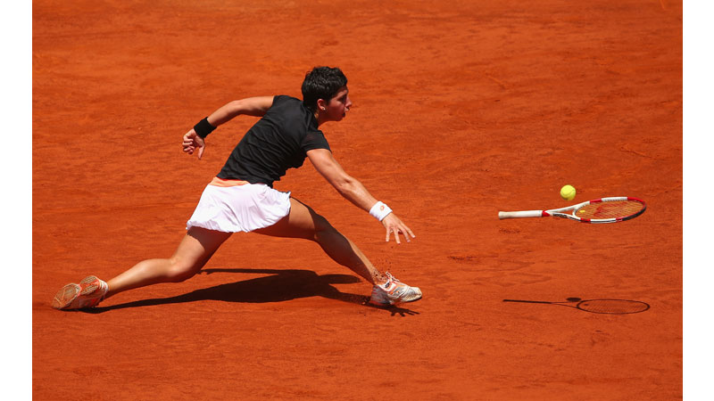 144/218 Carla Suarez Navarro, Madrid 2014