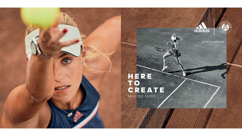 44/172 Angelique Kerber for Adidas Roland Garros