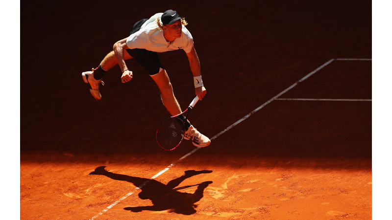 93/218 Denis Shapovalov, Madrid, 2018