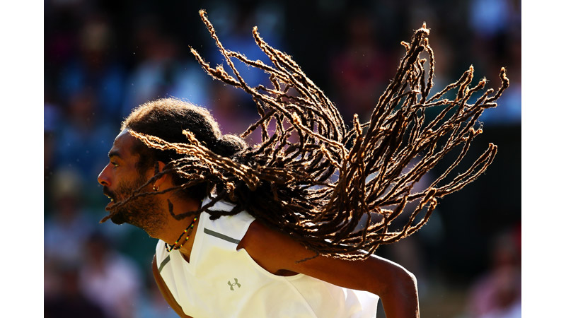 94/218 Dustin Brown, Wimbledon, 2017