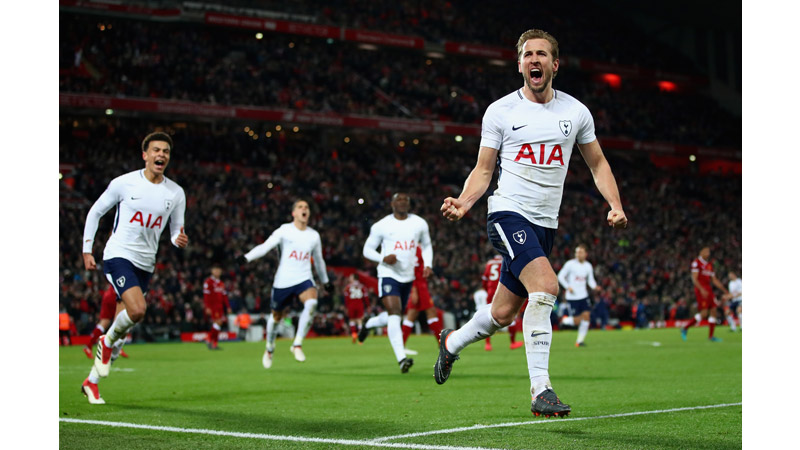 99/218 Harry Kane Anfield, 2018