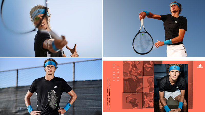 20/172 Alexander Zverev for Adidas, 2019