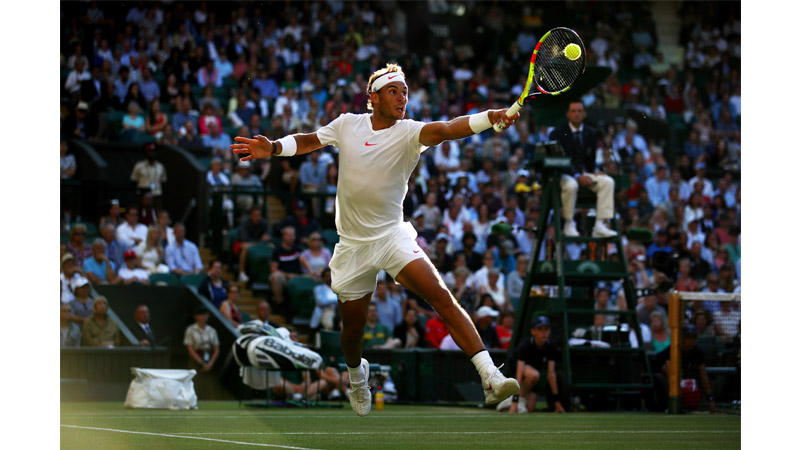 87/218 Rafa Nadal, Wimbledon, July 2018