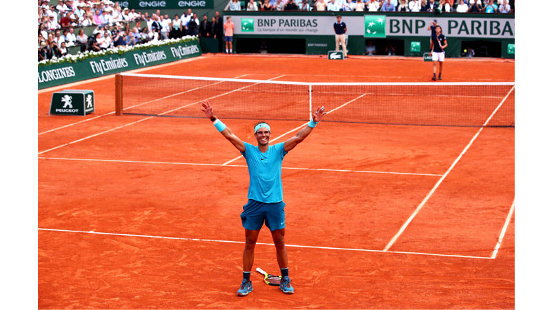 88/218 Rafa's 11th French Open Paris, June 2018