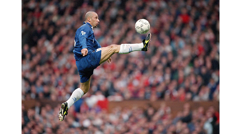 225/218 - Gianluca Vialli - Chelsea, 1996. © Getty Images