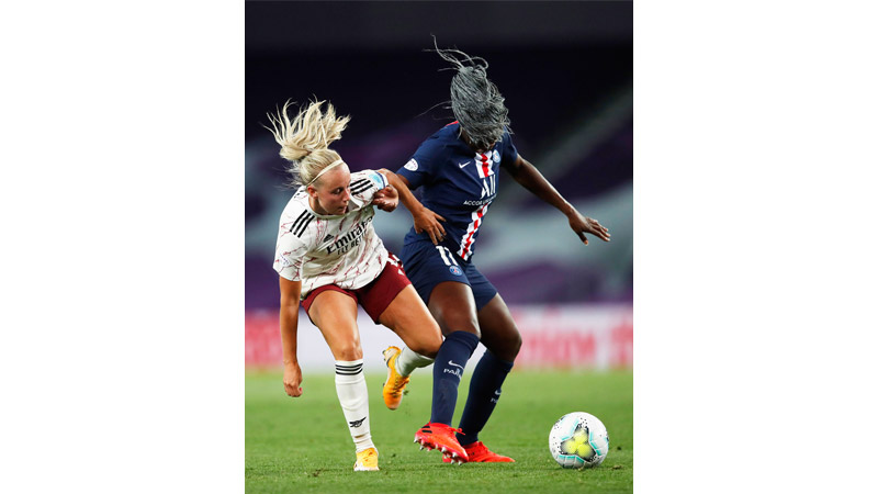 77/218 PSG v Arsenal Women, Spain 2020 