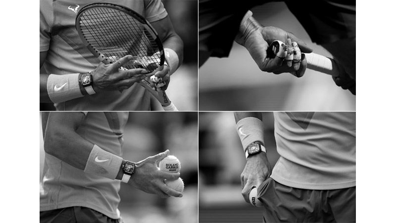 3/4 Raffa Nadal for Richard Mille