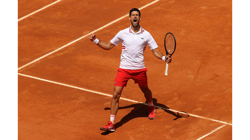 52/218 Novak Djokovic, Rome, 2021