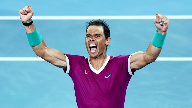 55/218 Rafa Nadal, Melbourne, 2022
