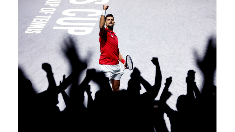 33/218 Novak Djokovic, Davis Cup, Malaga 2023