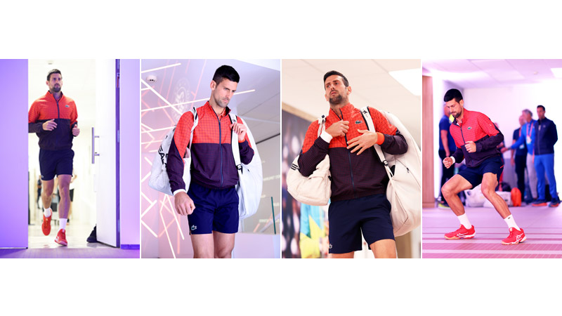 1/6 Novak Djokovic for Lacoste RG 2023