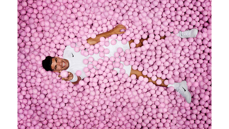 2/36 Carlos Alcaraz for Evian, Spain 2025
