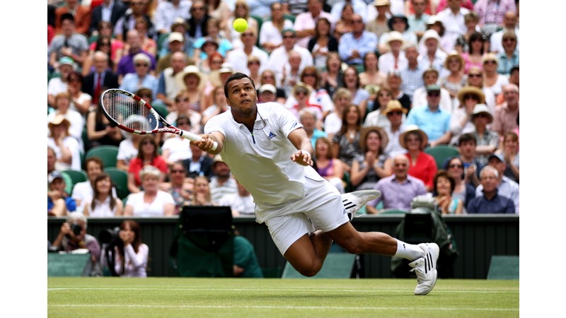 175/218 - Jo-Wilfried Tsonga of France, 2011. © Getty Images