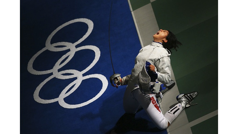 180/218 - Azza Besbes of Tunisia, 2008. © Getty Images
