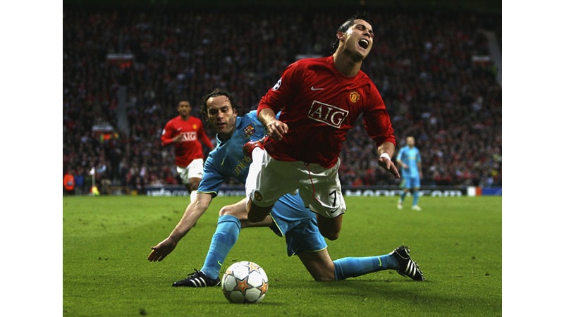 188/218 - Cristiano Ronaldo - Manchester United, 2008. © Getty Images