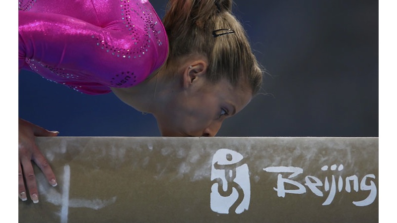 189/218 - Alicia Sacramone of the USA, 2008. © Getty Images