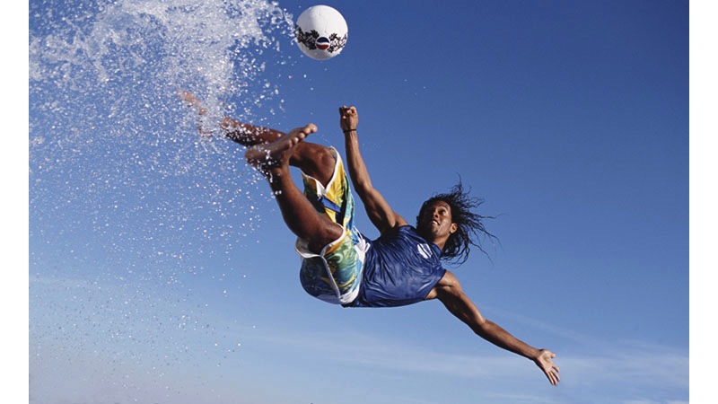 209/218 - Ronaldinho of Brazil, 2004. © Getty Images