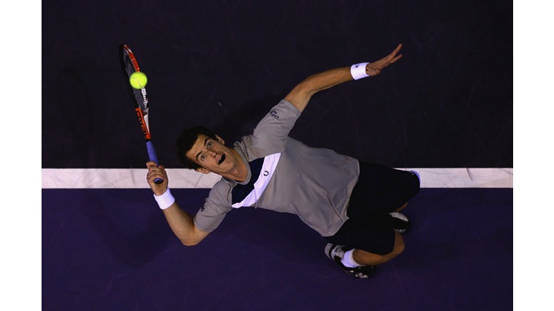 217/218 - Andy Murray of Great Britain, 2008. © Getty Images