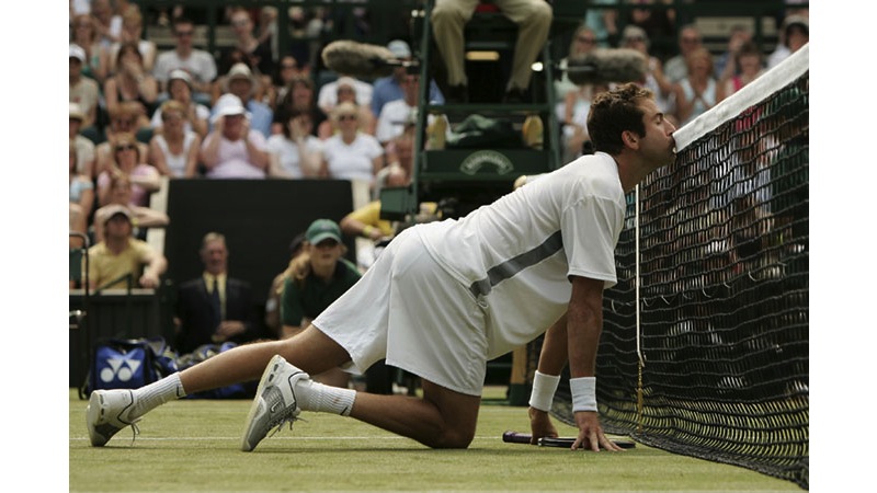 219/218 - Justin Gimelstob of the USA, 2005. © Getty Images