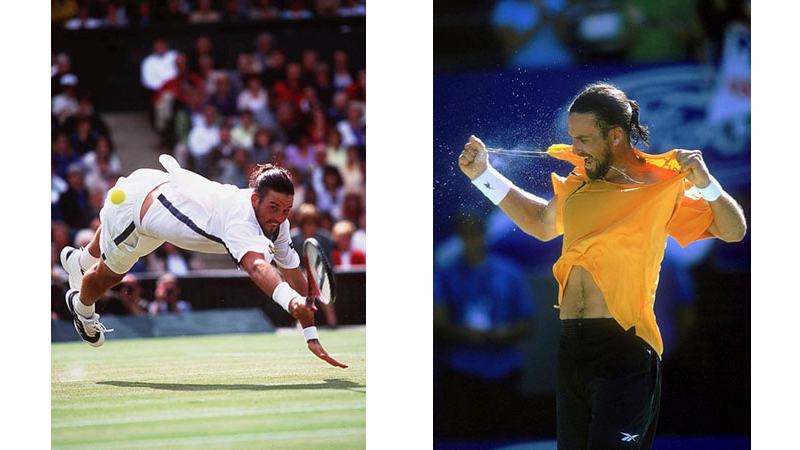 222/218 - Patrick Rafter of Australia, 2000/2001. © Getty Images