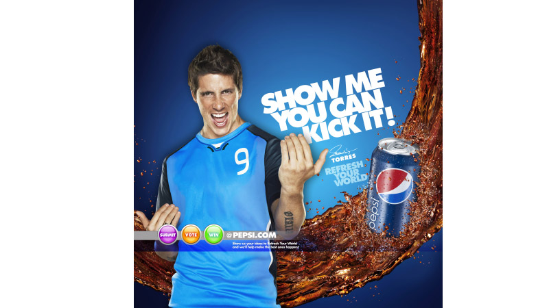 106/172 - Fernando Torres for Pepsi 2011.
