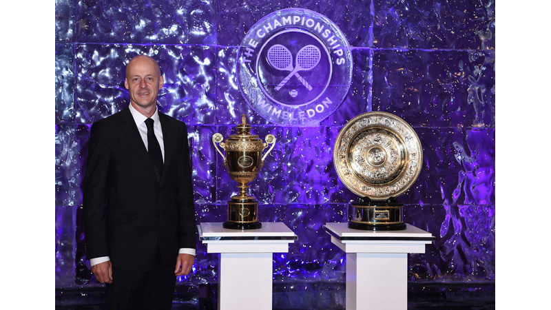 32/112 With the trophies, Wimbledon Ball, July 2016