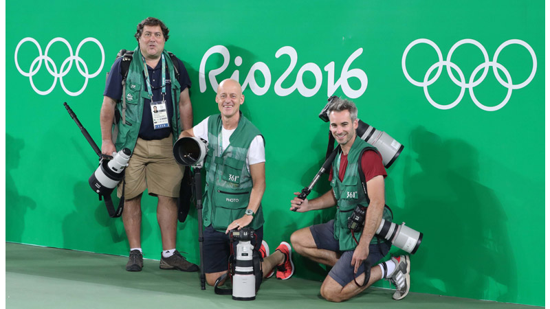 30/112 Getty tennis team, Rio Olympics