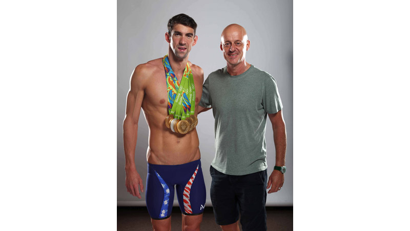 31/112 With the great Michael Phelps, Rio 2016