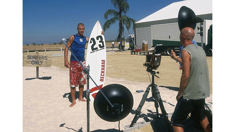 65/112 - David Beckham / Pepsi Surf - Madrid, 2004.