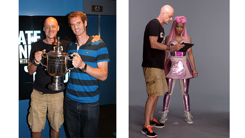 57/112 - With Andy Murray NYC / Niki Minarj Buenos Aires, 2012.