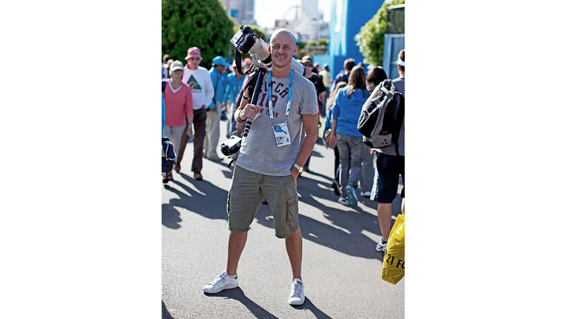 55/112 - At my 21st Australian Open, Jan 2010.