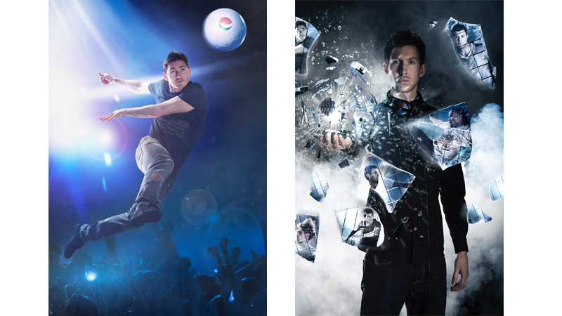 93/172 Frank Lampard and Calvin Harris for Pepsi Football, 2012
