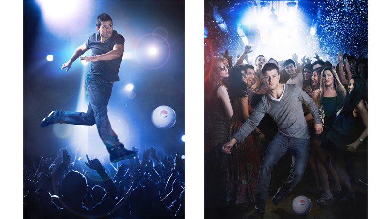 94/172 Sergio Aguero and Jack Wilshere for Pepsi, 2012