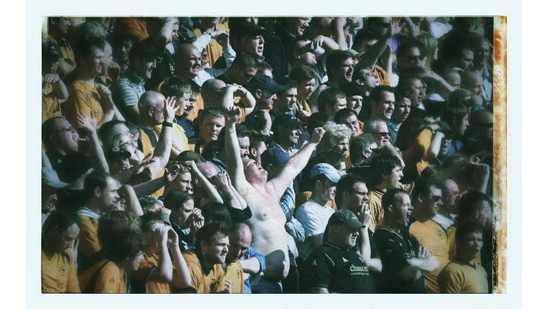 23/42 Wolverhampton Wanderers fans, Birmingham, England 2009