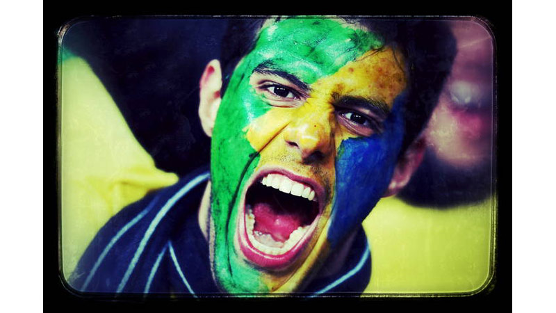 33/42 A Brazil Fan, London, England 2013