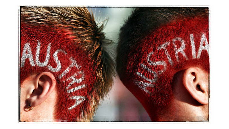 34/42 Austrian Fans, Vienna Euro Champs 2008