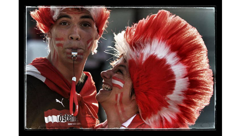 41/42 Austrian Fans, Vienna Euro Champs 2008