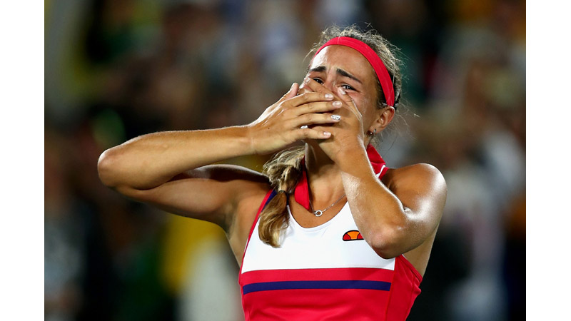 115/218 Monica Puig of Puerto Rico wins Gold, Rio 2016