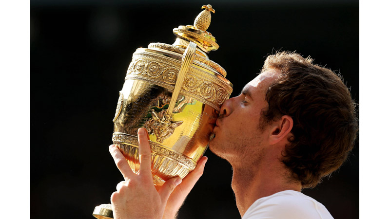 153/218 Andy Murray, Wimbledon 7th July 2013
