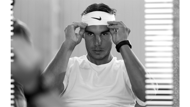 3/16 Rafael Nadal, Majorca July 2011 for Nike.