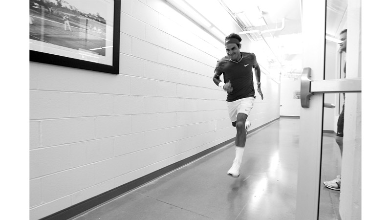 10/16 Roger Federer,Cincinnati August 2011 for Nike.