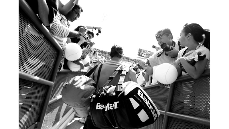 13/16 Rafael Nadal, Cincinnati August 2011 for Nike.